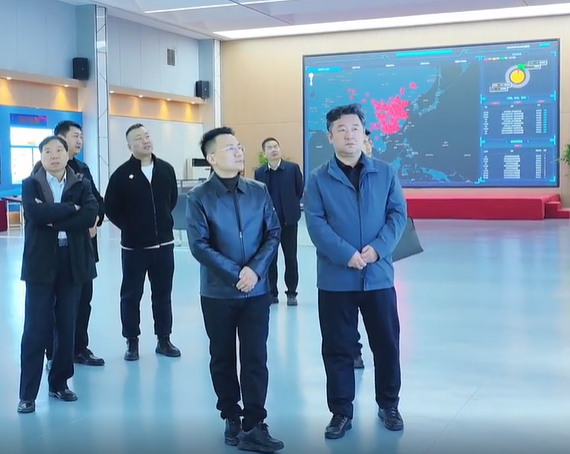 3月7日，呼伦贝尔市副市长文进磊一行莅临万里交科集团调研指导